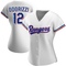 White Jake Odorizzi Women's Texas Rangers Home Jersey - Authentic Plus Size