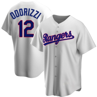 White Jake Odorizzi Youth Texas Rangers Home Cooperstown Collection Jersey - Replica